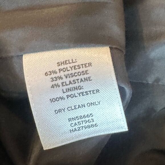 NWT Halogen Pencil Lined Skirt - Black Size 12 - Picture 8 of 12